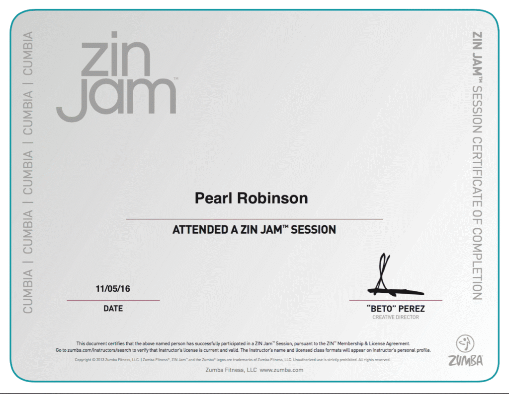 Cumbian Zumba Jam Session in New Jersey USA