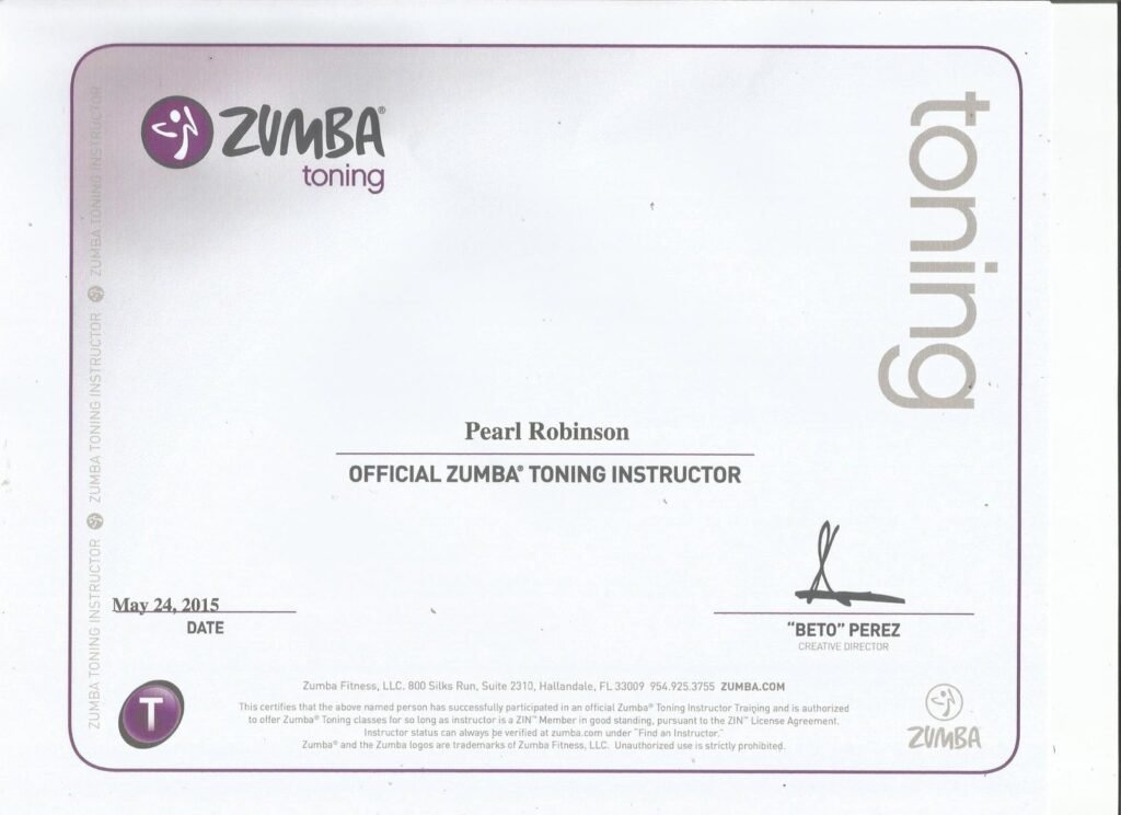 ZUMBA TONING
