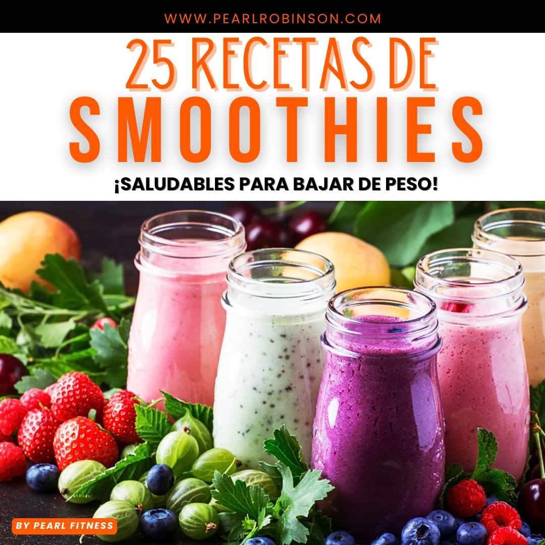 Tienda líder #1 54 25 Smoothies Saludables para Bajar de Peso