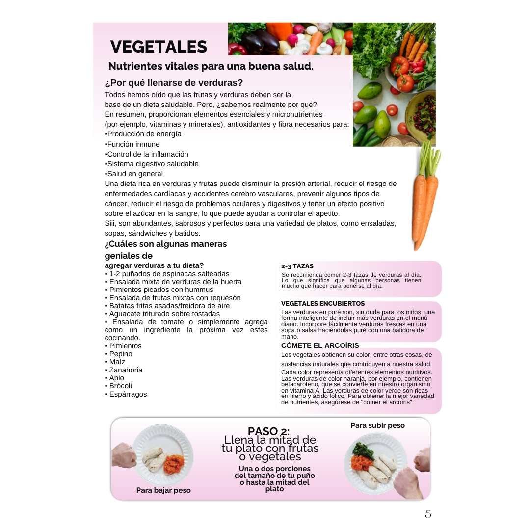 Tienda líder #1 27 Guía Nutricional Vida Sana en 21 días: Cambio duradero