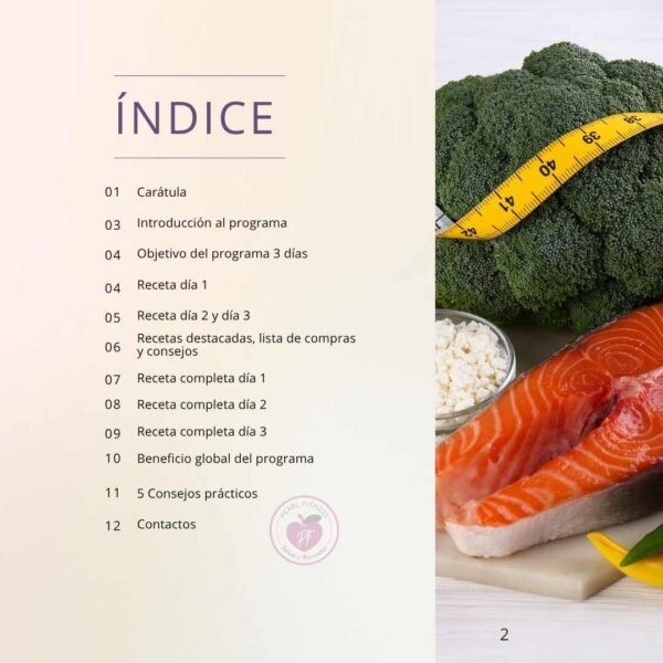 Programa Acelerador del Metabolismo (3 Días)