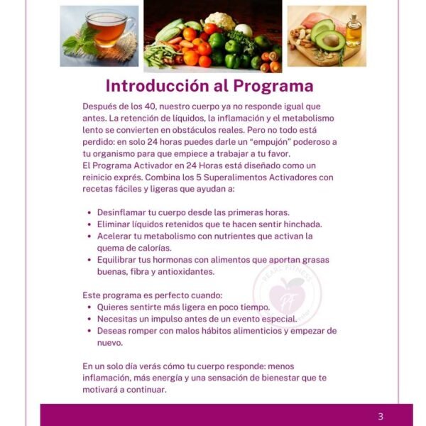 los super alimentos despues de los 40+