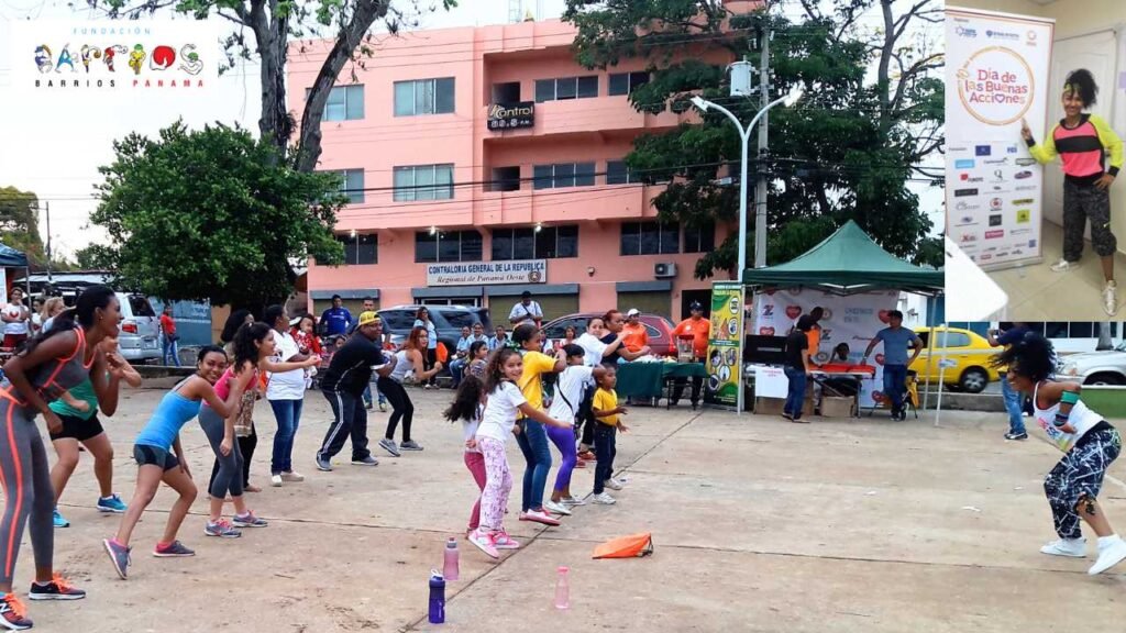pearl fitness voluntariado en barrios panama