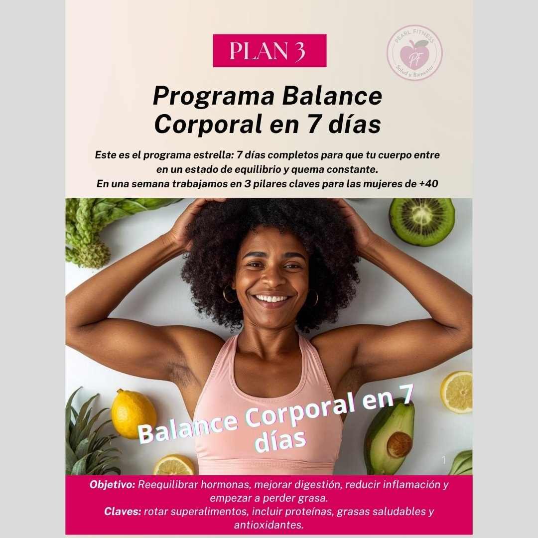 Tienda líder #1 5 Programa Balance Corporal en 7 días