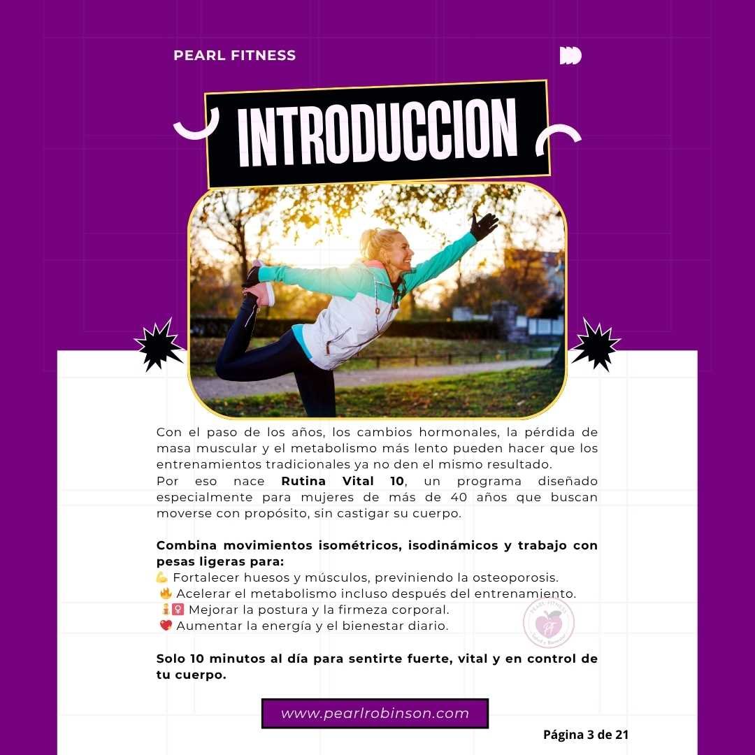 Tienda líder #1 3 Rutina Vital 10 para mujeres 40+